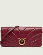 Pinko De piele geantă poștaș/poșetă plic Click Horizontal Classic