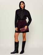 Pinko De piele geantă poștaș/poșetă plic Click Horizontal Classic