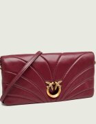 Pinko De piele geantă poștaș/poșetă plic Click Horizontal Classic