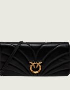 Pinko De piele geantă poștaș/poșetă plic Click Horizontal Classic