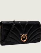 Pinko De piele geantă poștaș/poșetă plic Click Horizontal Classic