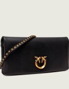 Pinko De piele geantă poștaș/poșetă plic CLICK SOFT HORIZONTAL CLASSIC