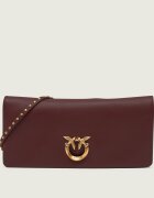 Pinko De piele geantă poștaș/poșetă plic CLICK SOFT HORIZONTAL CLASSIC
