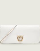 Pinko De piele geantă poștaș/poșetă plic CLICK SOFT HORIZONTAL CLASSIC