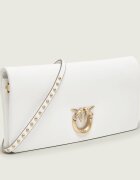 Pinko De piele geantă poștaș/poșetă plic CLICK SOFT HORIZONTAL CLASSIC