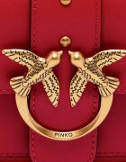 Pinko De piele geantă poștaș/poșetă plic Love One Pocket