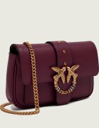 Pinko De piele geantă poștaș/poșetă plic Love Pocket New Buckle