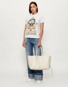 Pinko De piele geantă shopper CABAS CLASSIC
