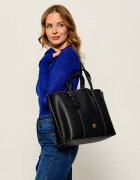 Pinko De piele geantă shopper Carrie