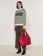 Pinko De piele geantă shopper Puzzle