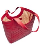 Pinko De piele geantă shopper Puzzle
