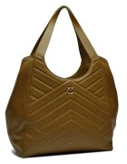 Pinko De piele geantă shopper Puzzle