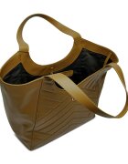 Pinko De piele geantă shopper Puzzle