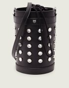 Pinko De piele geantă tip sac MINI BUCKET