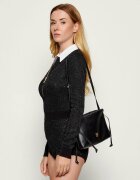 Pinko De piele geantă tip sac Mini Clutch