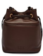 Pinko De piele geantă tip sac Secchiello Mini