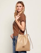 Pinko De piele geantă tip sac SLOUCHY CLASSIC