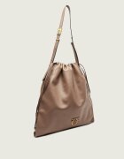Pinko De piele geantă tip sac SLOUCHY EXTRA