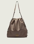 Pinko De piele geantă tip sac SLOUCHY EXTRA