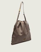 Pinko De piele geantă tip sac SLOUCHY EXTRA