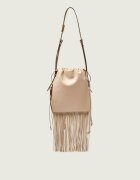 Pinko De piele geantă tip sac SLOUCHY MINI