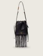 Pinko De piele geantă tip sac SLOUCHY MINI