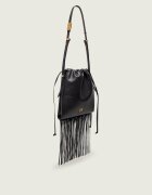 Pinko De piele geantă tip sac SLOUCHY MINI