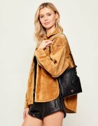 Pinko De piele geantă tip sac SLOUCHY MINI