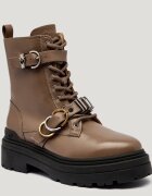 Pinko De piele ghete biker Mia 19