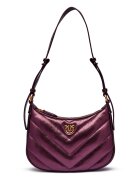Pinko De piele hobo Half Moon Mini