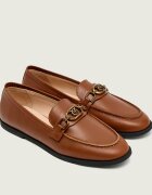 Pinko De piele mocasini NATY 05