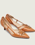 Pinko De piele pantofi Gloria 16 cu adaos de piele