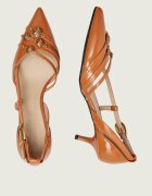 Pinko De piele pantofi Gloria 16 cu adaos de piele