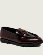 Pinko De piele pantofi loafer Nora 07