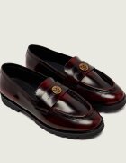 Pinko De piele pantofi loafer Nora 07