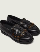 Pinko De piele pantofi loafer Nora 08