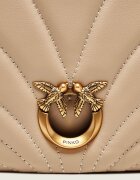 Pinko De piele poșetă plic Click Horizontal Mini