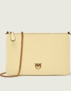 Pinko De piele poșetă plic Flat Classic Vitello Seta