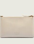 Pinko De piele poșetă plic Flat Horizontal Mini