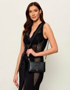 Pinko De piele poșetă plic Flat Horizontal Mini