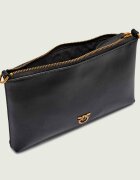 Pinko De piele poșetă plic Flat Horizontal Mini