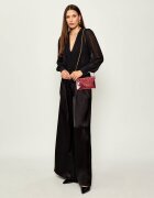 Pinko De piele poșetă plic Flat Purse Mini