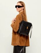 Pinko De piele rucsac/geantă