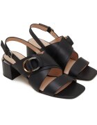 Pinko De piele sandale cu toc gros