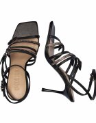 Pinko De piele sandale cu toc subțire Lisa 01