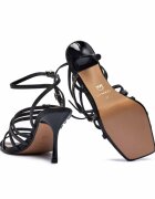 Pinko De piele sandale cu toc subțire Lisa 01