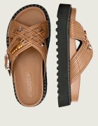 Pinko De piele șlapi KATE 09