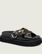 Pinko De piele șlapi KATE 09