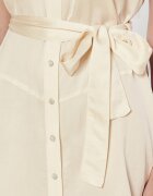 Pinko De satin rochie cu cordon