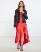 Pinko De satin rochie La Rosas
